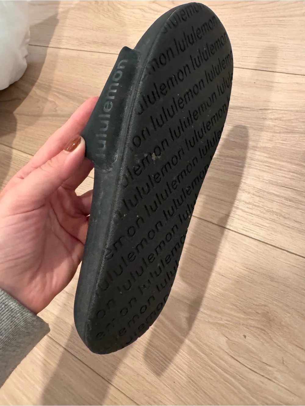 lululemon athletica Black Women's  Wide-Strap Slide Sandals